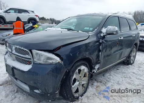 2013 Dodge Durango Citadel z USA, uszkodzony, nr VIN 1C4RDJEGXDC638199